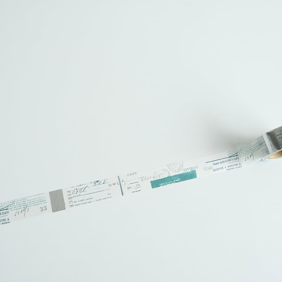 Yohaku - Washi Tape - Shirakabanomori (Foil Stamped) <Outgoing>