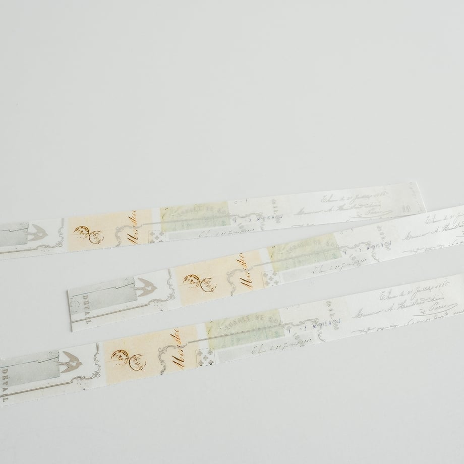 Yohaku - Washi Tape - Rondo (Foil Stamped)