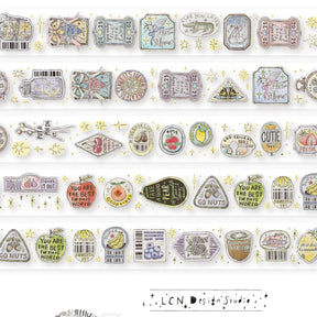 LCN Design Studio - Washi Tape - Sticker Club Life (PET)