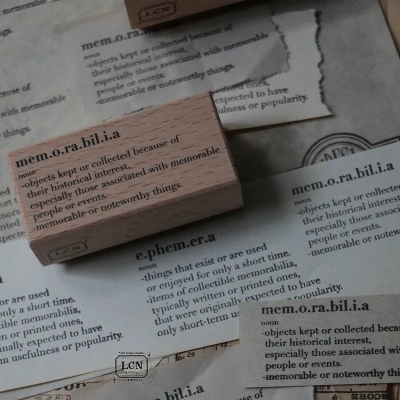 LCN Design Studio - Stamp - Memorabilia