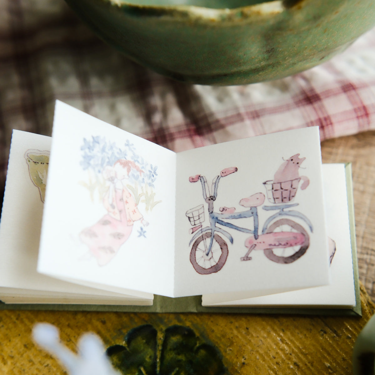 TeaYou - Planner Sticker - Neko Matcha (Book)