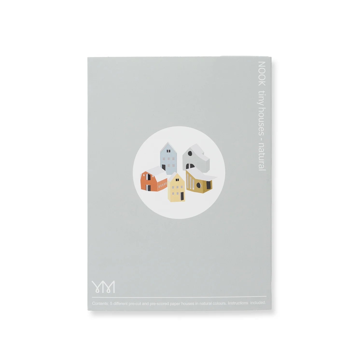 Jurianne Matter - Ornament - Nook Tiny Houses (Natural)