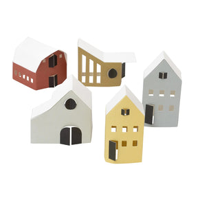 Jurianne Matter - Ornament - Nook Tiny Houses (Natural)