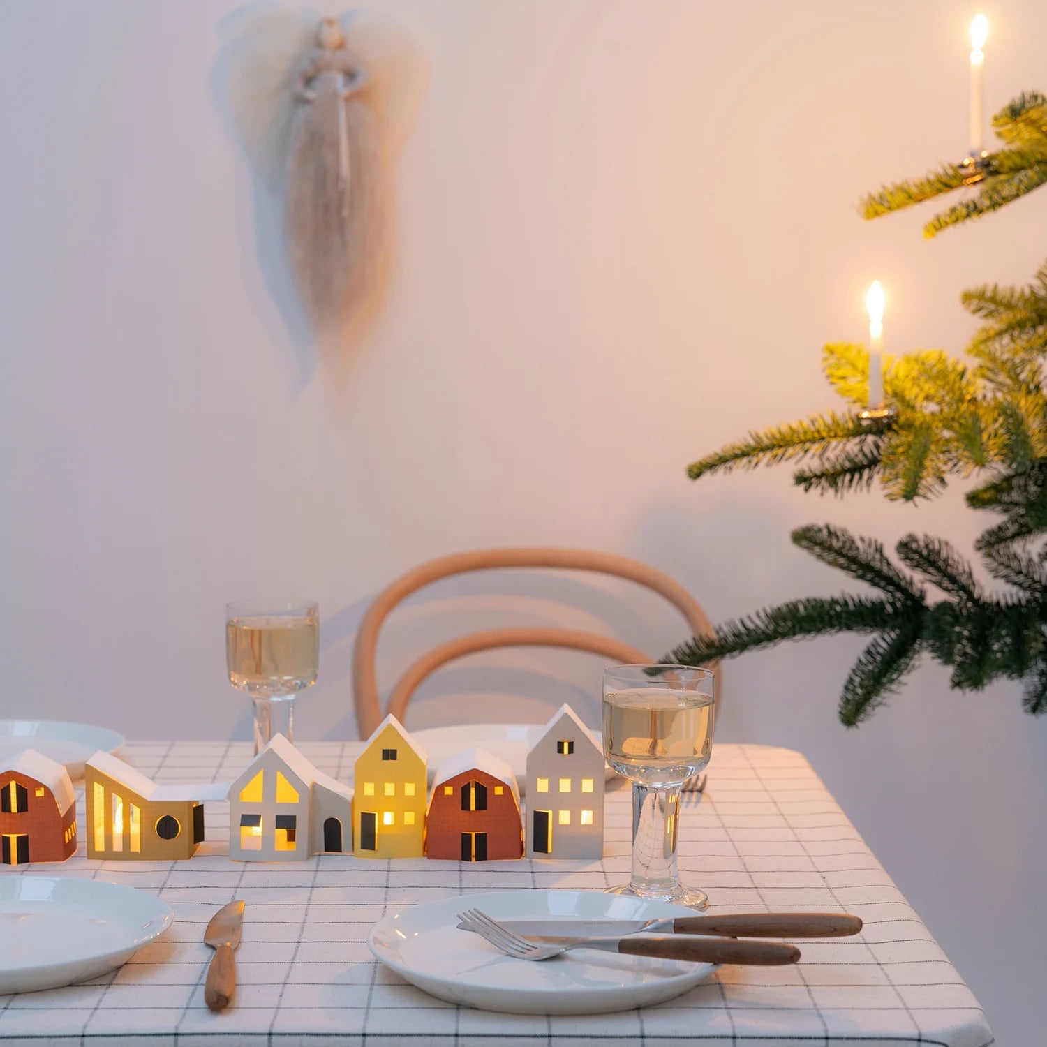 Jurianne Matter - Ornament - Nook Tiny Houses (Natural)