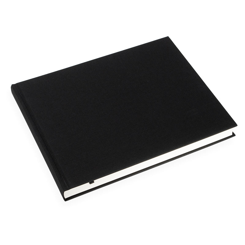 Bookbinders Design - Cloth Notebook - A4 Landscape - Black