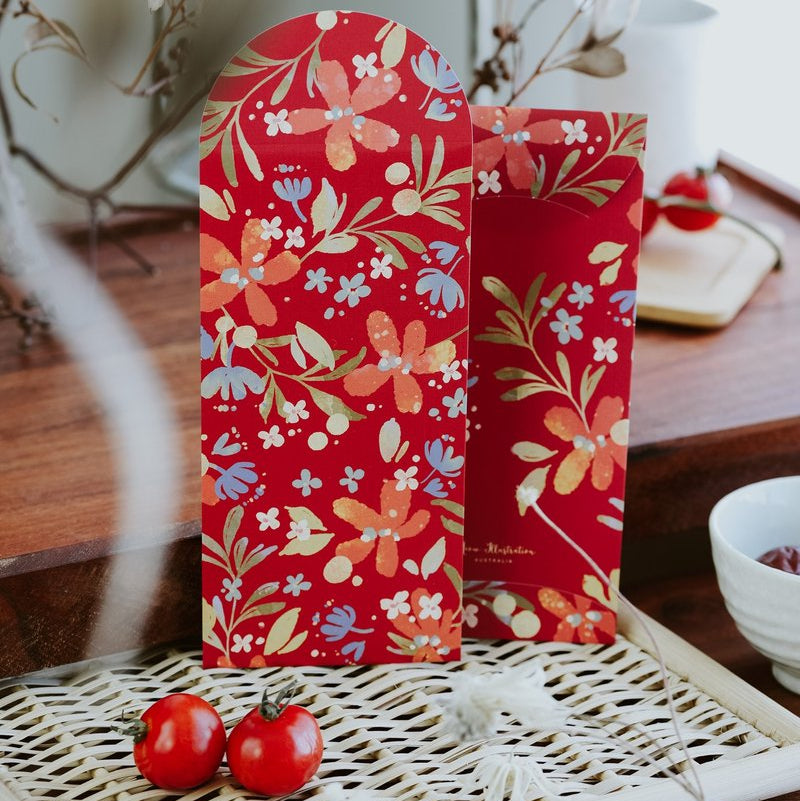 Meow Illustration - Envelopes - Golden Summer