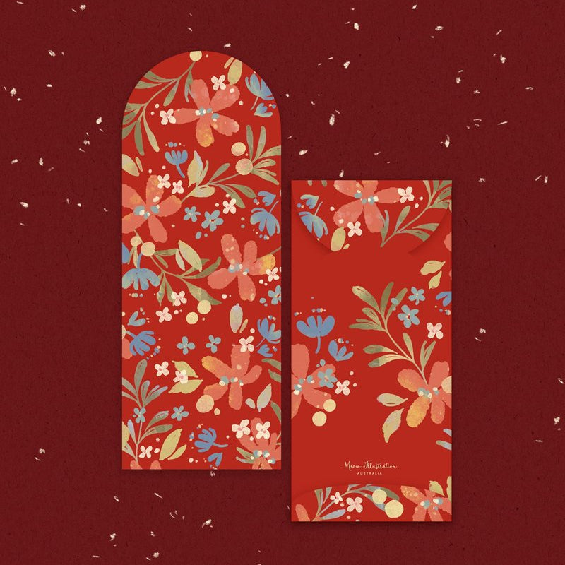 Meow Illustration - Envelopes - Golden Summer