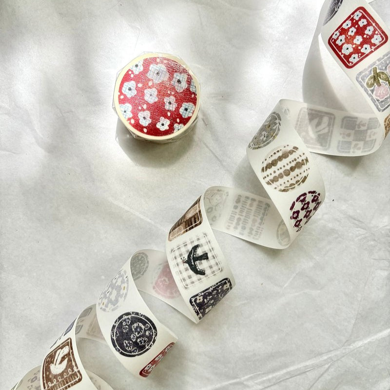 Pion - Washi Tape - Coaster (Pre-Cut)