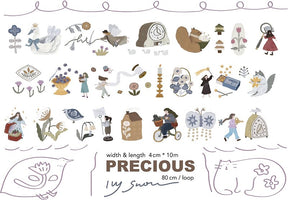 Ivy Snow - Washi Tape - Precious (PET)