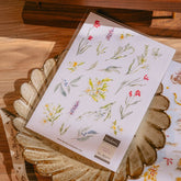 Meow Illustration - Planner Sticker - Floral Dream (PET)
