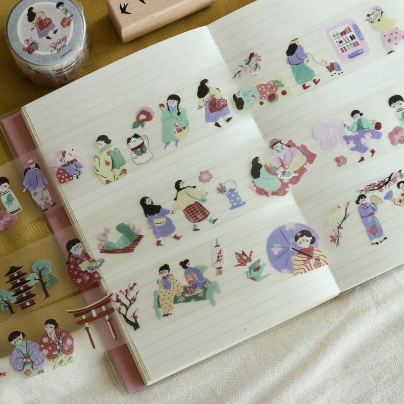 TeaYou - Washi Tape - Spring Fairies (PET) (Copy)