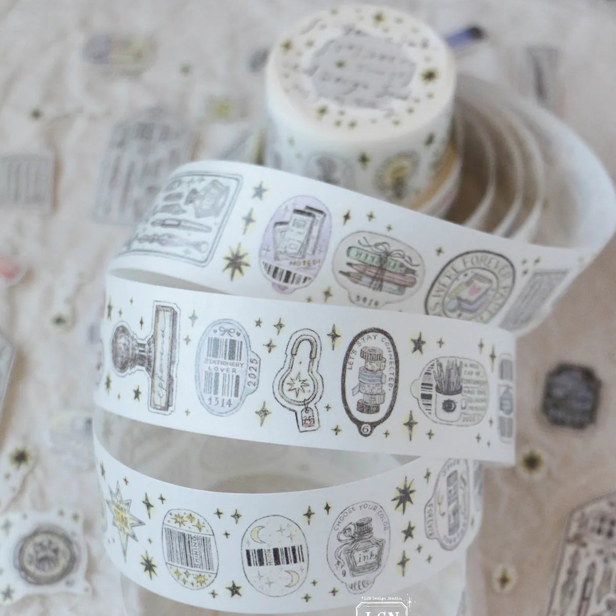 LCN Design Studio - Washi Tape - Sticker Club Stationery