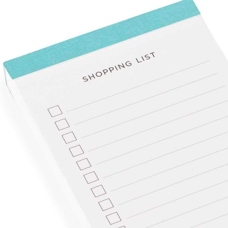 Bookbinders Design - Planner - Shopping List - Crystal Blue