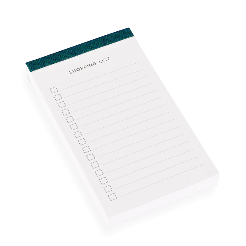 Bookbinders Design - Planner - Shopping List - Emerald