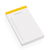 Bookbinders Design - Planner - Shopping List - Sun Yellow