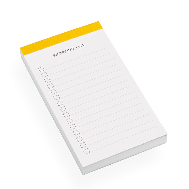 Bookbinders Design - Planner - Shopping List - Sun Yellow