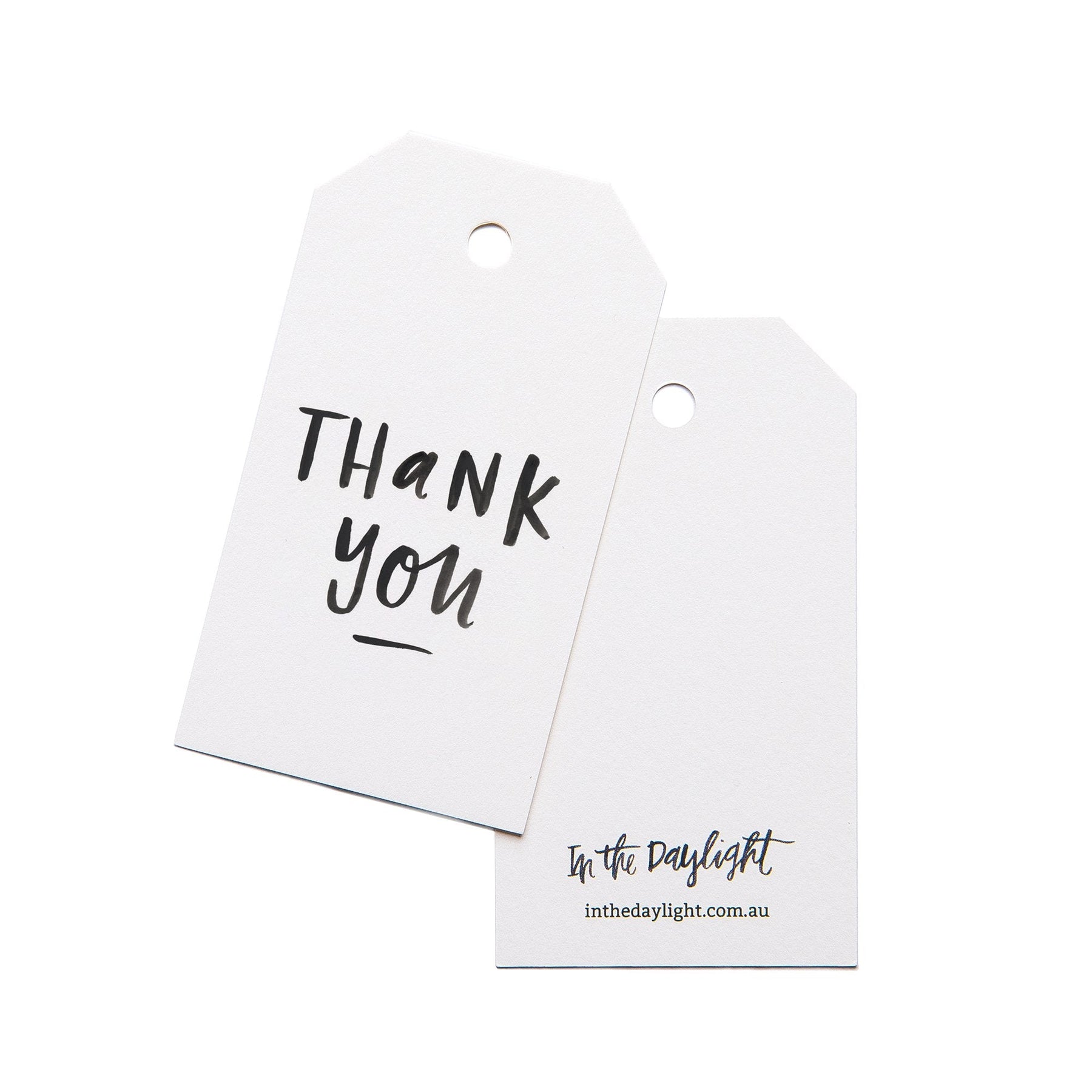 In the Daylight - Gift Tags - Pack of 5 - Thank You