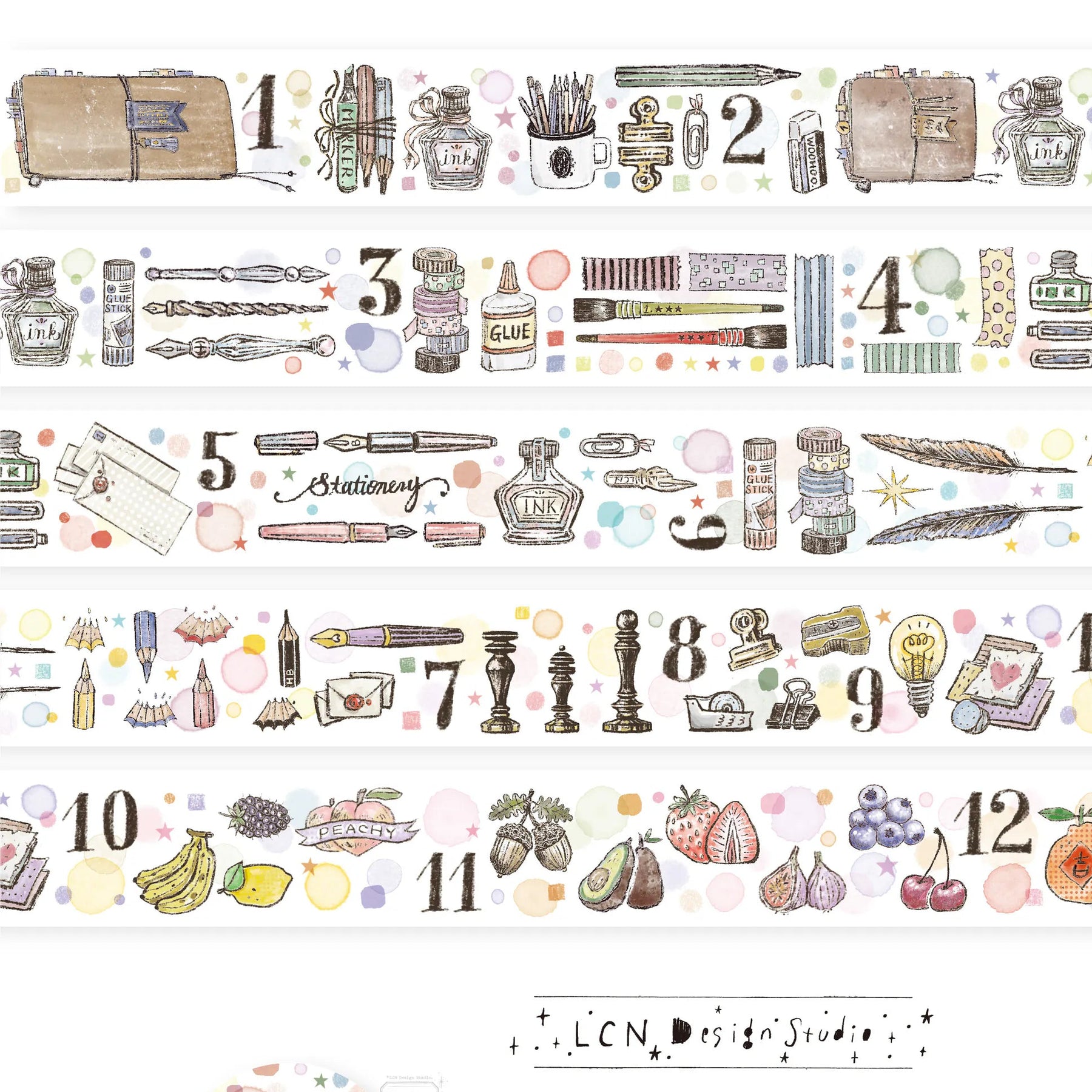 LCN Design Studio - Washi Tape - Joy Bringer Week 1