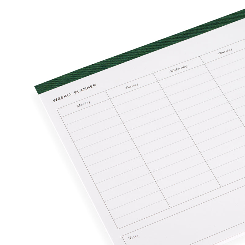 Bookbinders Design - Planner - Weekly A4 - Green
