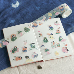 TeaYou - Washi Tape - Winter Fairies (PET)