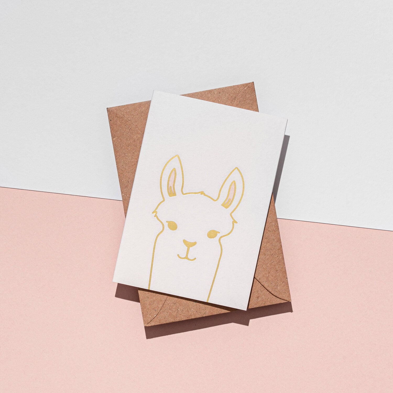 À L'aise - Card - Mini - Llama