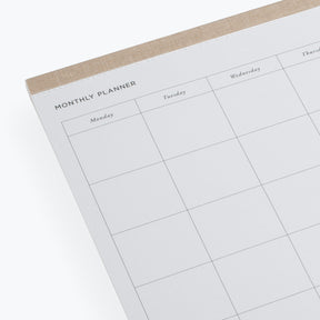 Bookbinders Design - Planner - Monthly - Sandbrown