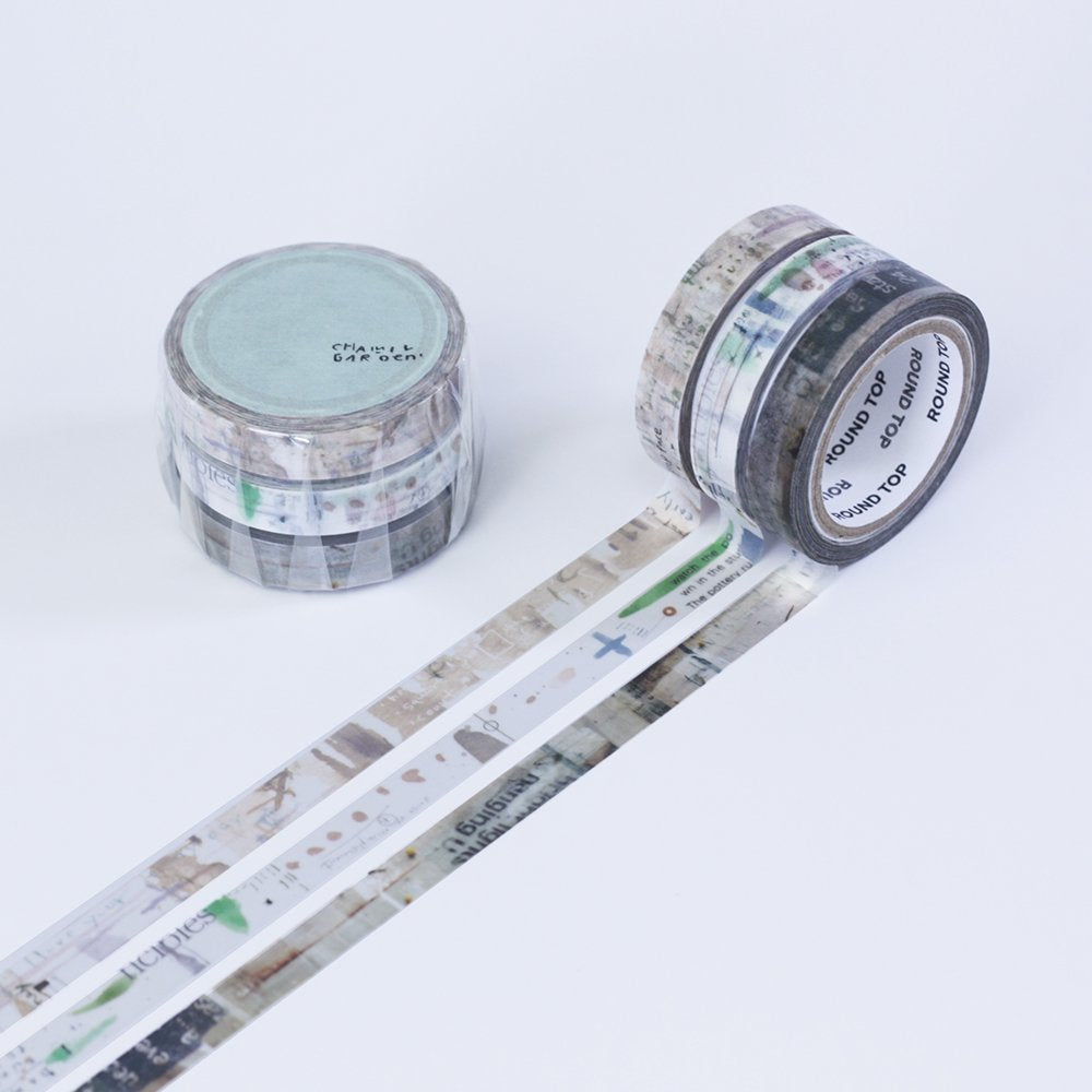 Round Top - Chamil Garden Design Washi Tape