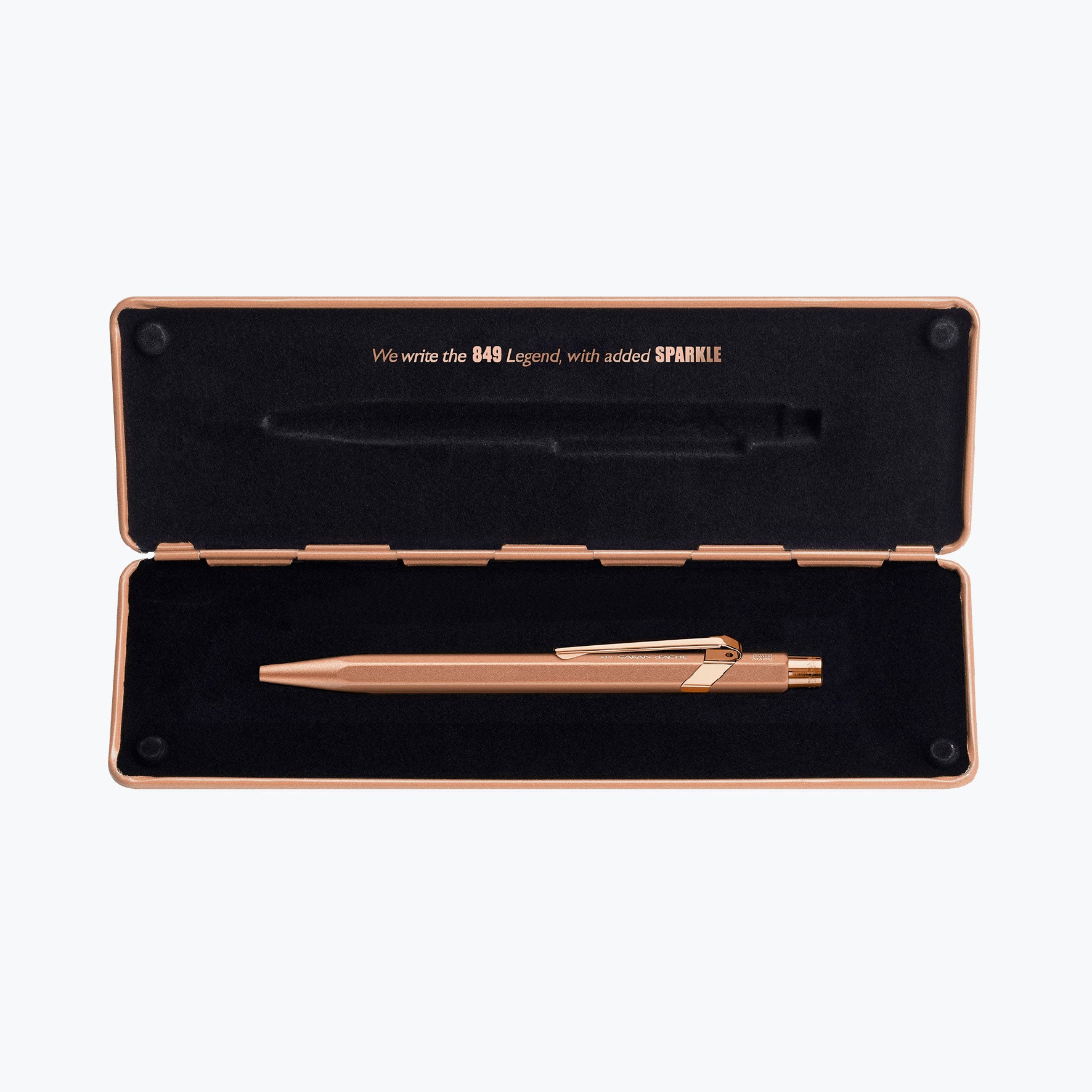 Caran d'Ache - Ballpoint Pen - 849 Bar - Brut Rose