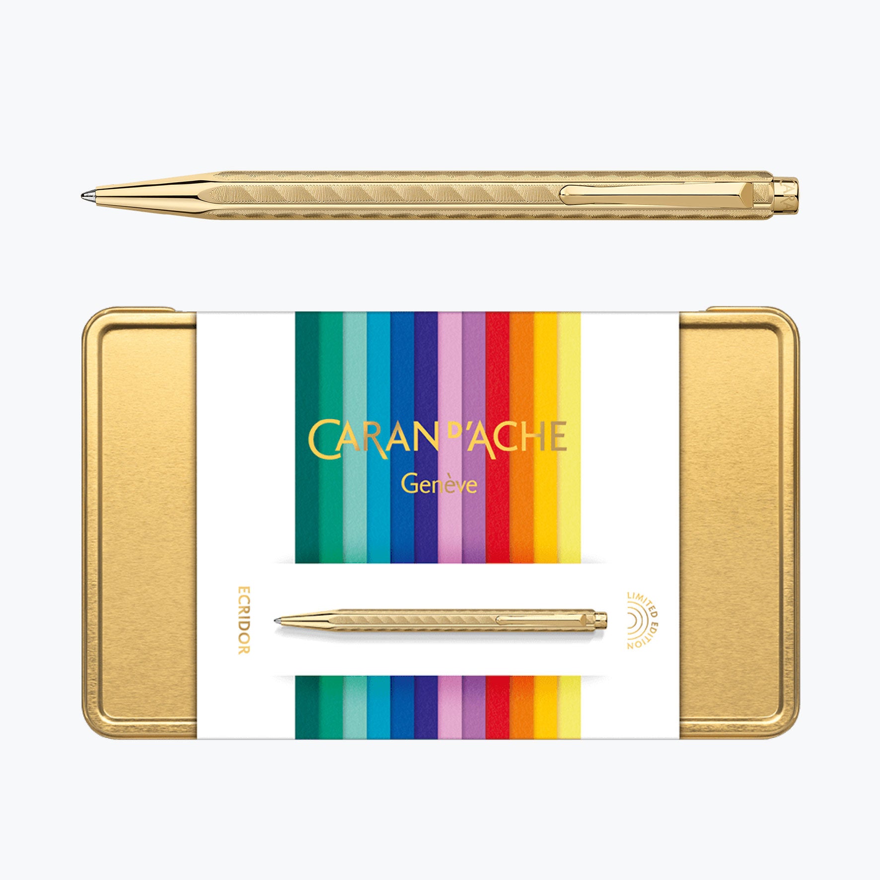 Caran d'Ache - Ballpoint Pen Set - Colour Treasure - Ecridor Sunlight <Outgoing>