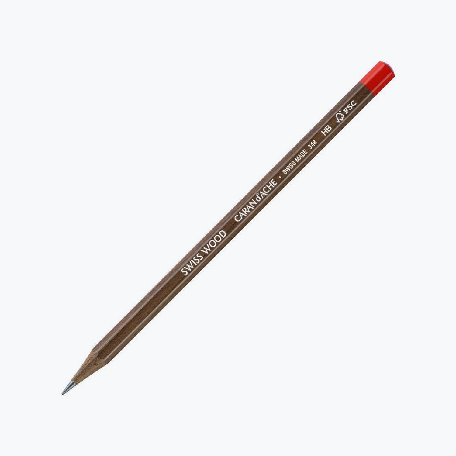 Caran d'Ache - Pencil - Swiss Wood (HB) - Pack of 2