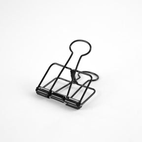 Bookbinders Design - Bulldog Clip - Black