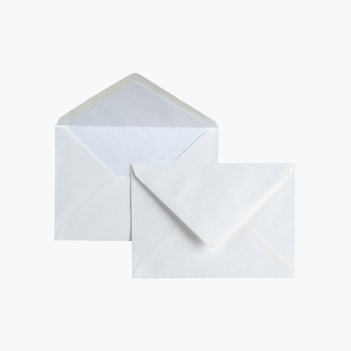 Crown Mill - Envelopes - Lined - C6  - White