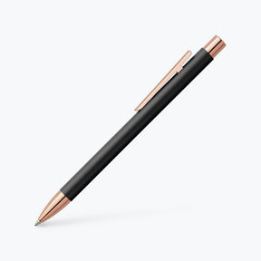 Faber-Castell - Ballpoint Pen - Neo Slim - Matte Black (Rose Gold Trim)