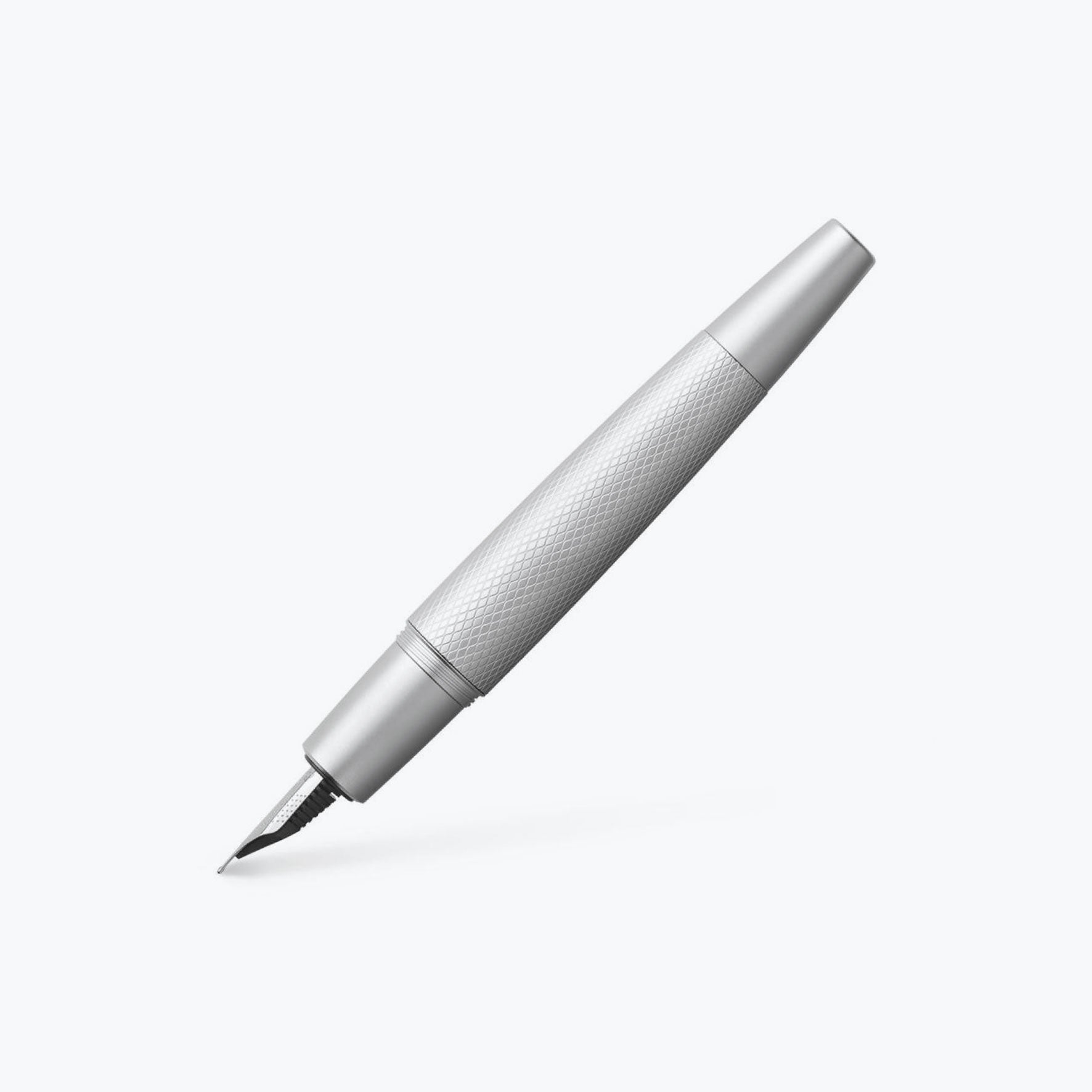 Faber-Castell - Fountain Pen - E-Motion - Silver