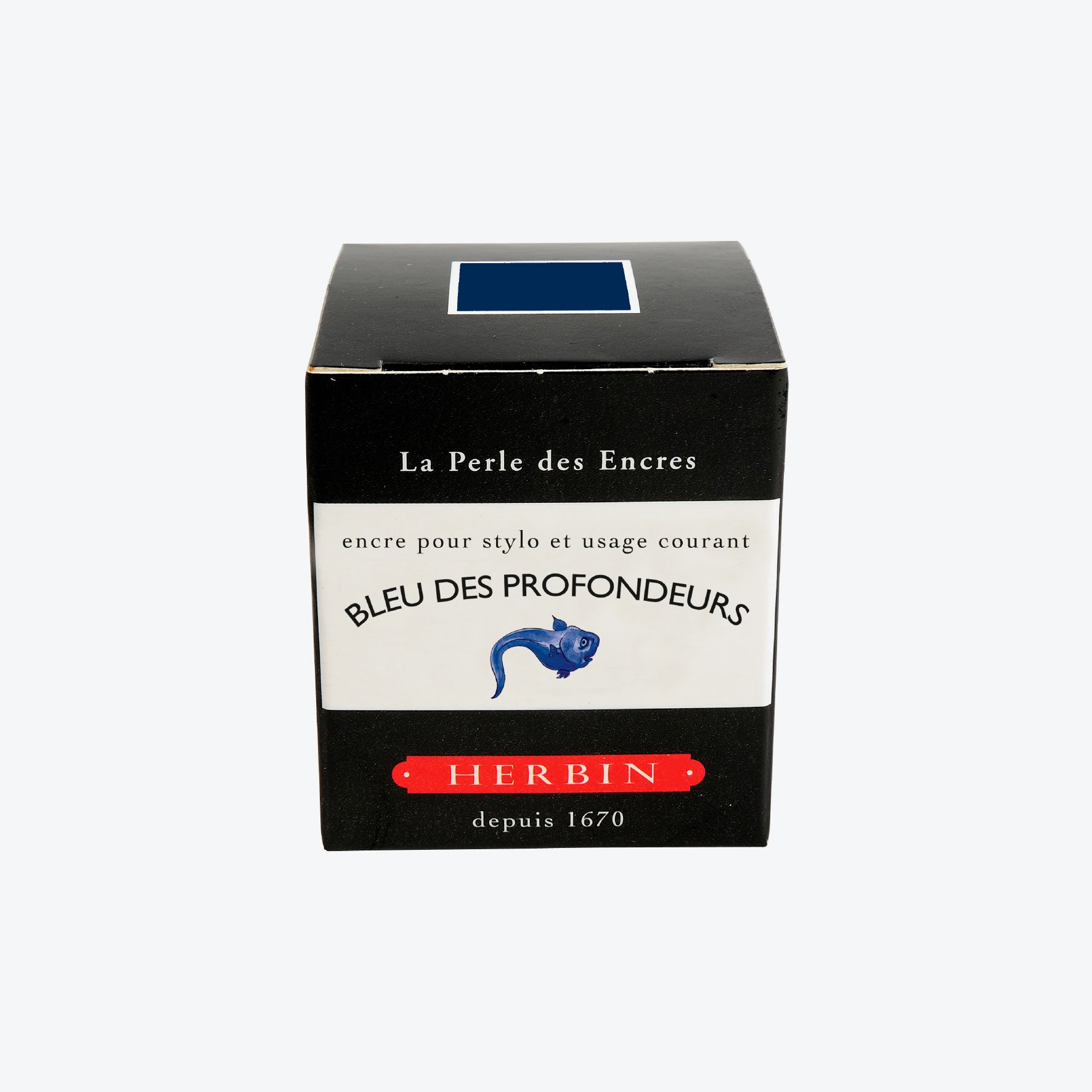 Herbin - Fountain Pen Ink - 30ml - Bleu Des Profondeurs