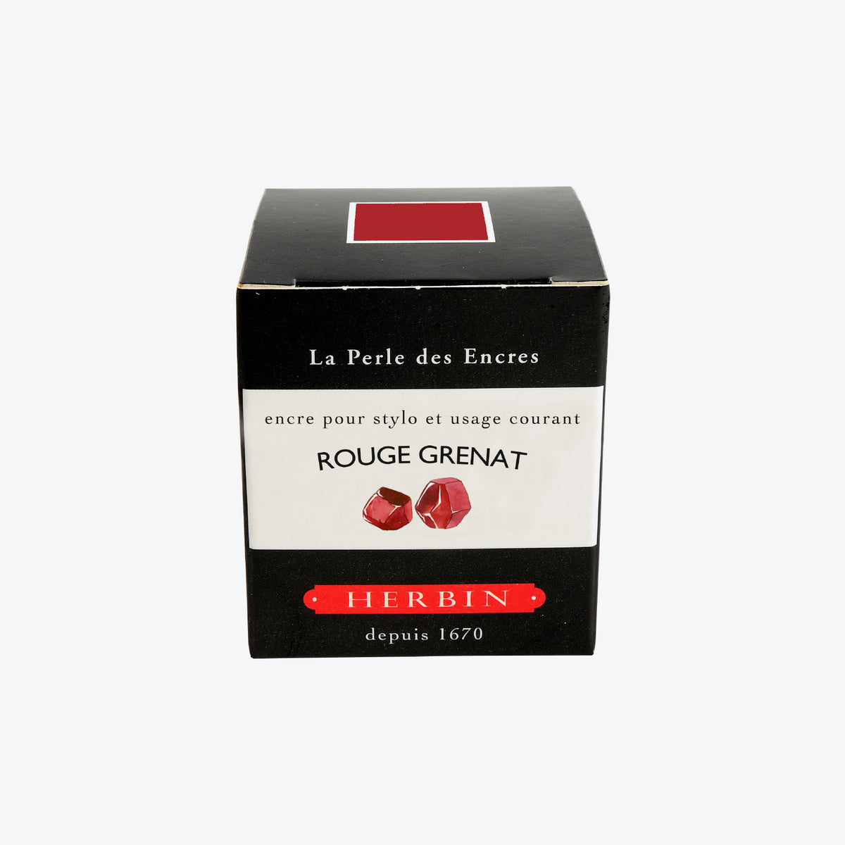 Herbin - Fountain Pen Ink - 30ml - Rouge Grenat