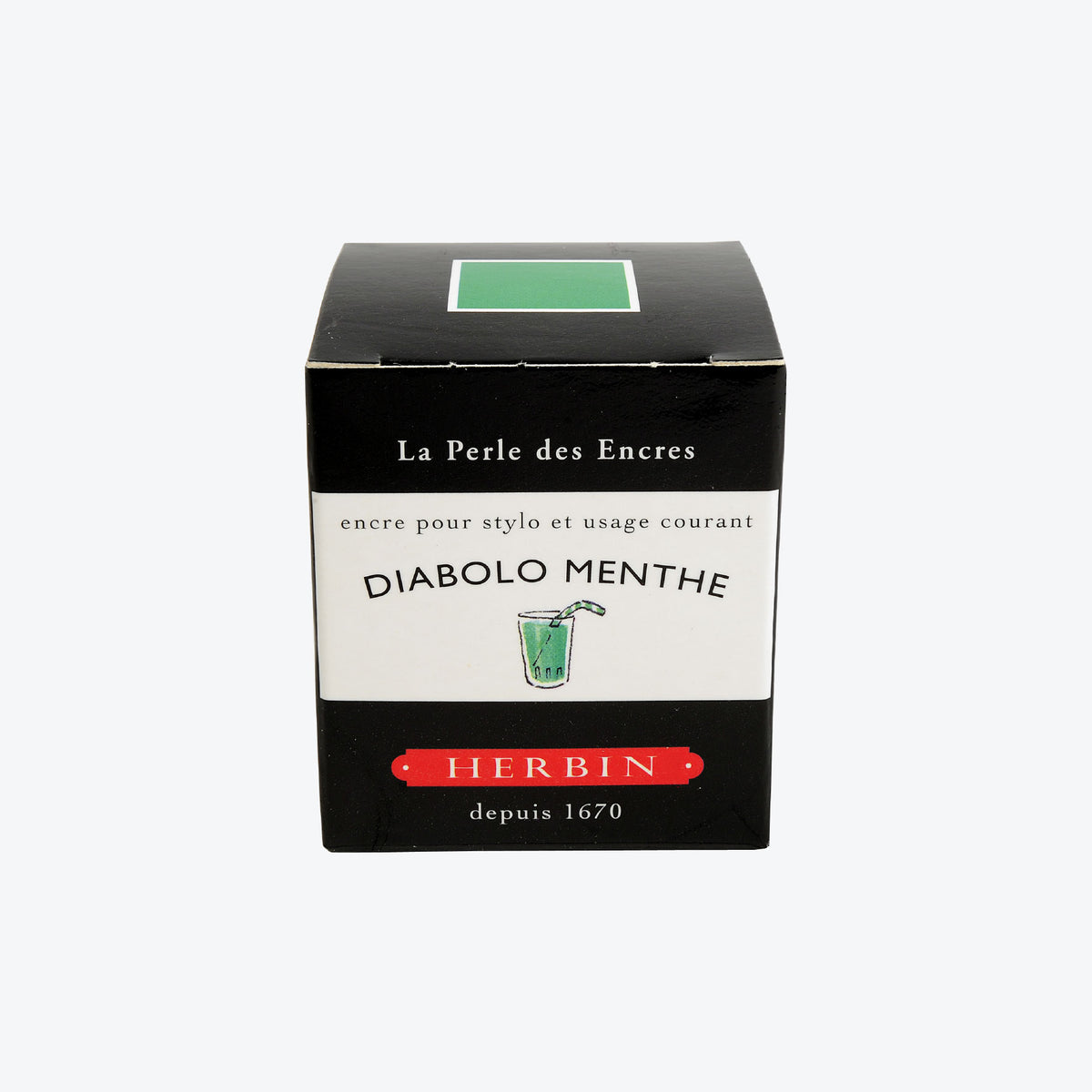 Herbin - Fountain Pen Ink - 30ml - Diabolo Menthe