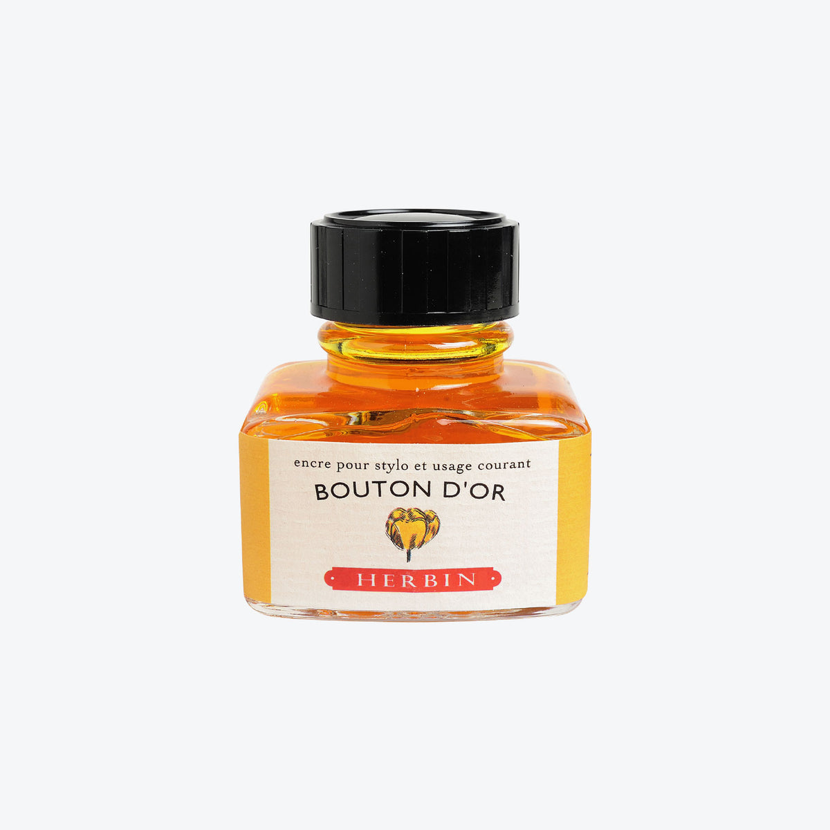 Herbin - Fountain Pen Ink - 30ml - Bouton d'Or