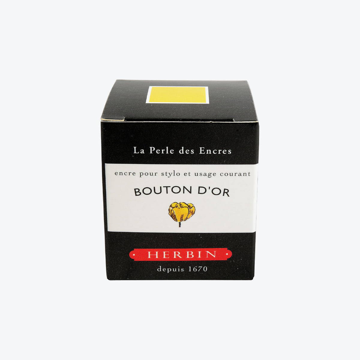 Herbin - Fountain Pen Ink - 30ml - Bouton d'Or