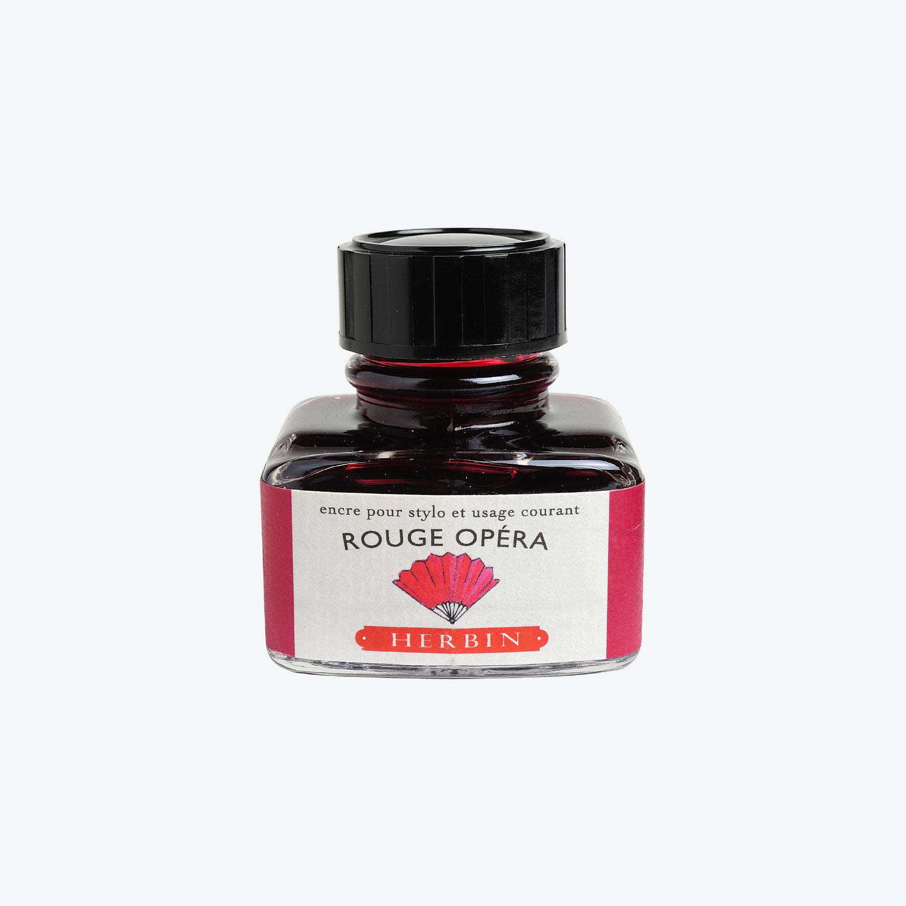 Herbin - Fountain Pen Ink - 30ml - Rouge Opéra