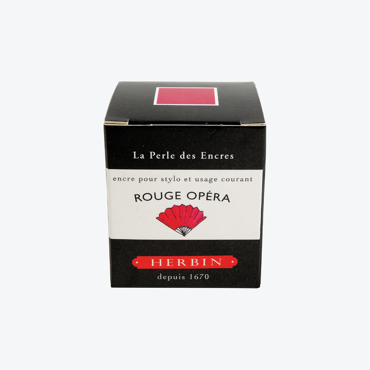 Herbin - Fountain Pen Ink - 30ml - Rouge Opéra