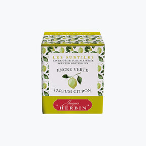 Herbin - Fountain Pen Ink - Scented - 30ml - Verte (Parfum Citron)