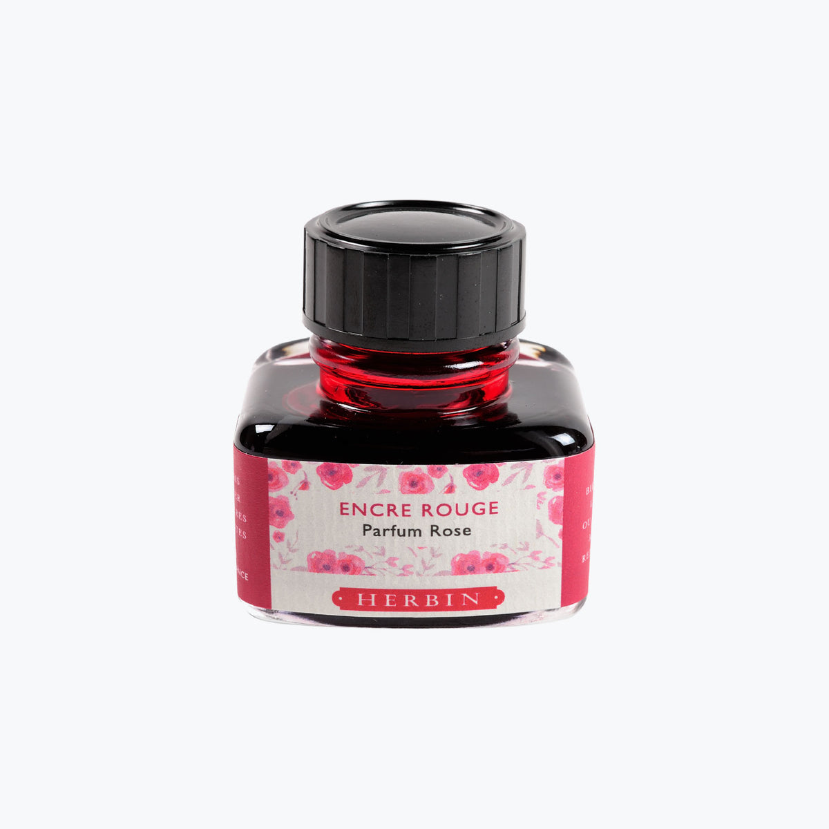 Herbin - Fountain Pen Ink - Scented - 30ml - Rouge (Parfum Rose)