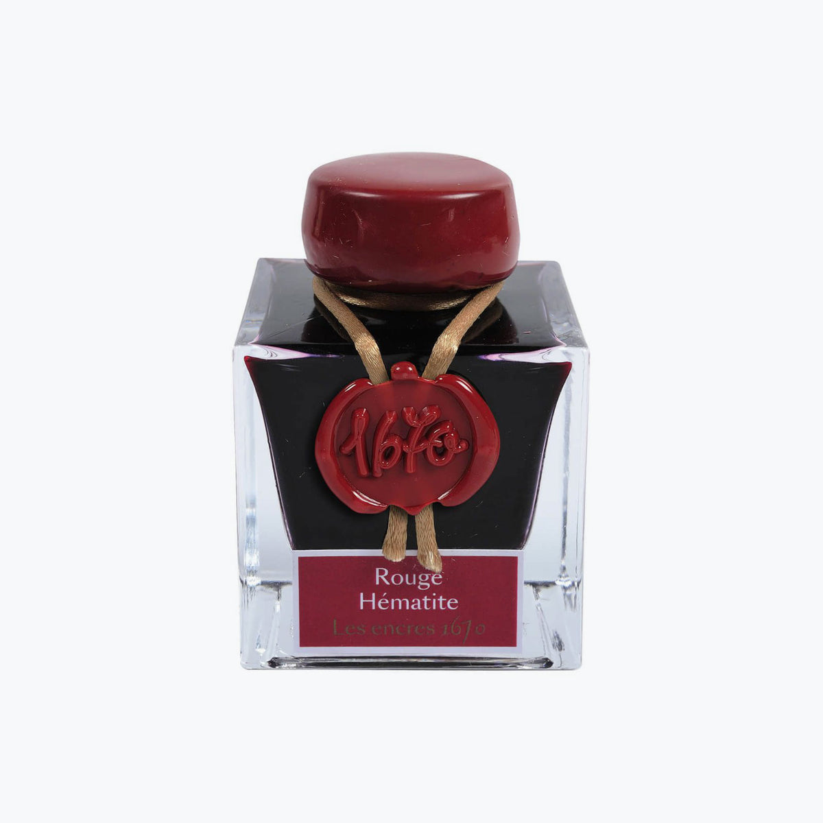 J. Herbin - Fountain Pen Ink - 1670 - Rouge Hématite (Scarlet Red)