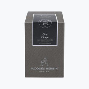 J. Herbin - Fountain Pen Ink - 1670 - Gris Orage (Stormy Grey)