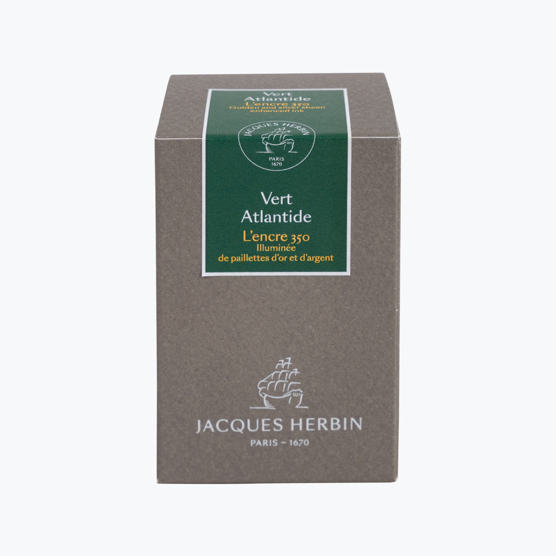 J. Herbin - Fountain Pen Ink - 350th Anniversary - Vert Atlantide (Limited Edition)