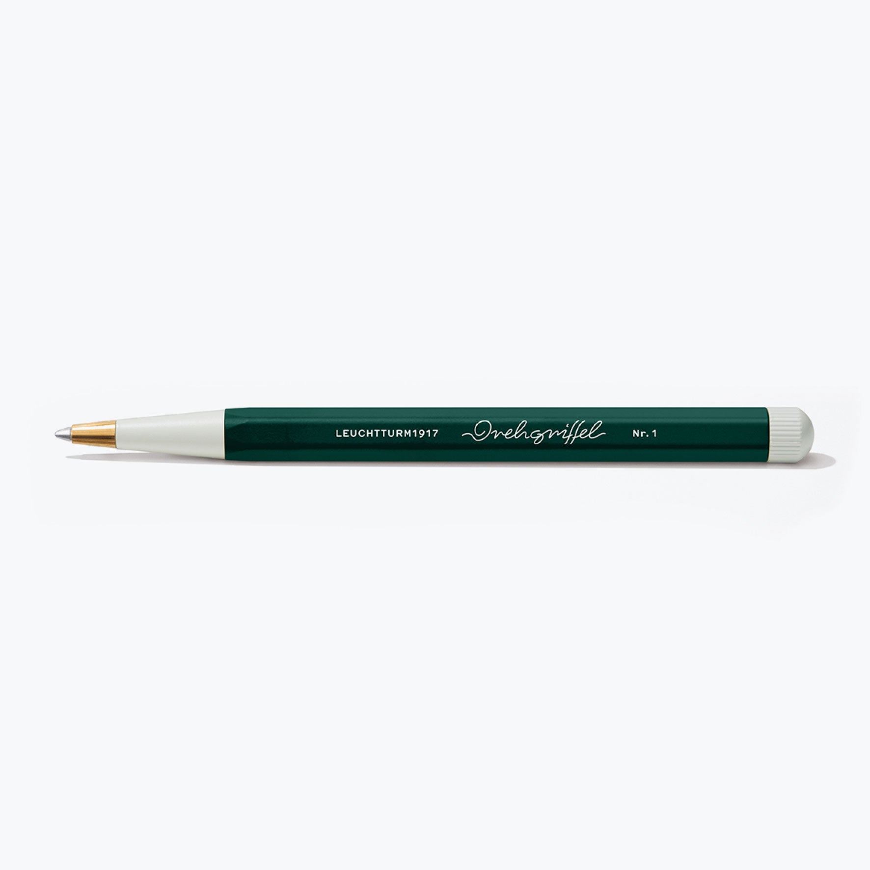 Leuchtturm1917 - Ballpoint Pen - Drehgriffel Nr. 1 - Natural - Forest Green