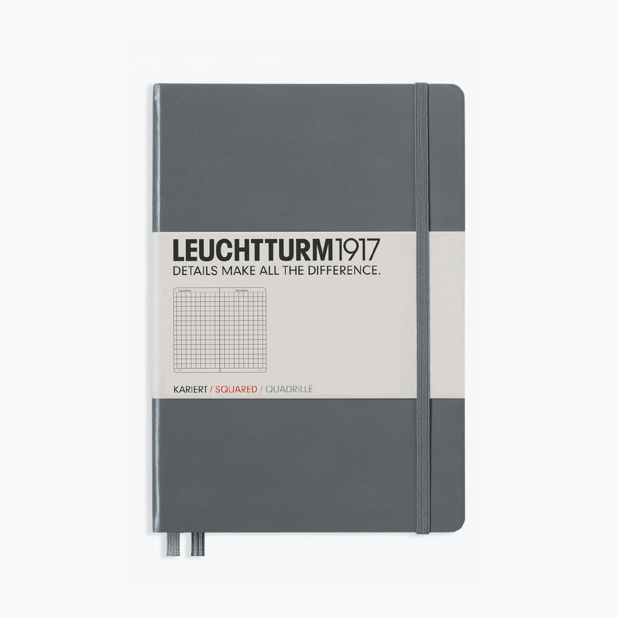 Leuchtturm1917 - Notebook - A5 - Anthracite <Outgoing>