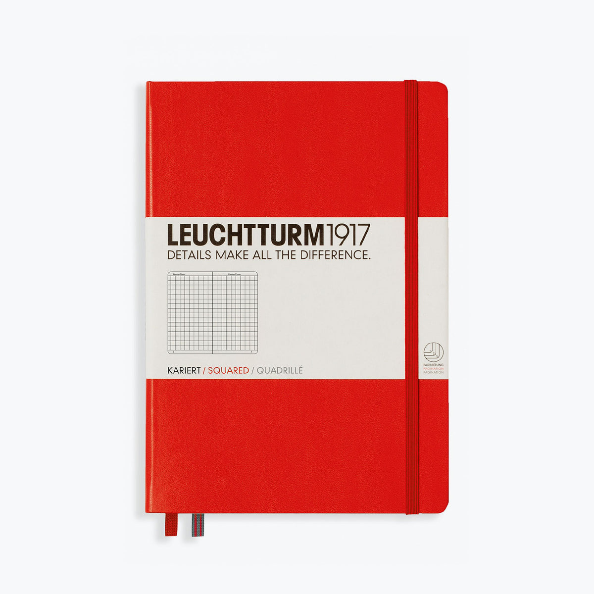 Leuchtturm1917 - Notebook - A5 - Red <Outgoing>