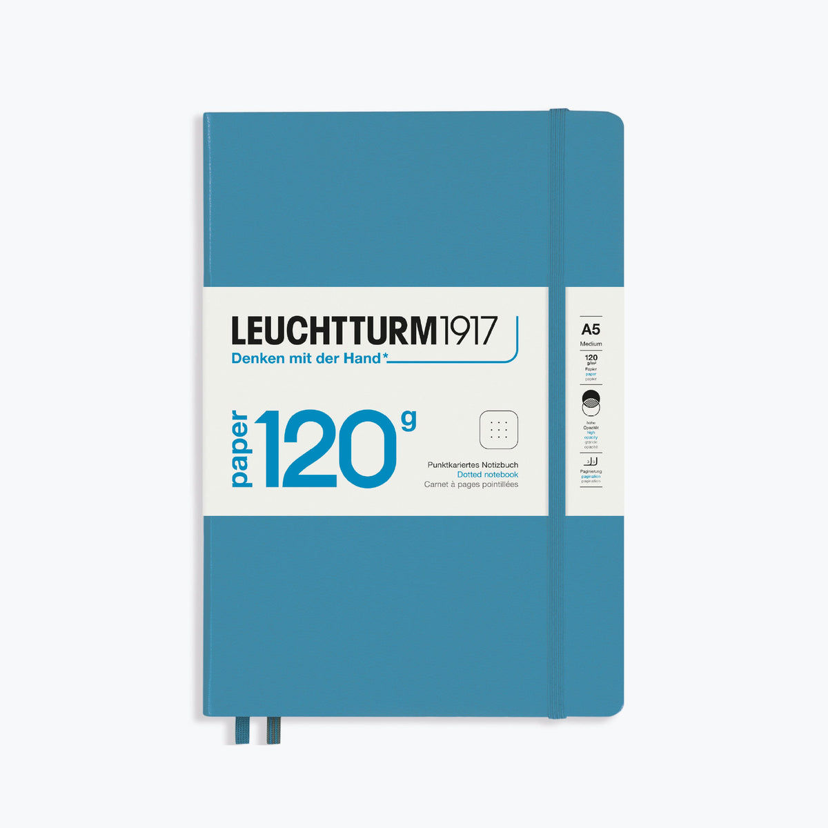 Leuchtturm1917 - Notebook - A5 - Paper 120 - Nordic Blue <Outgoing>